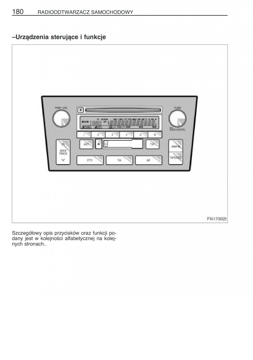 Toyota Avensis II 2 instrukcja obslugi / page 187