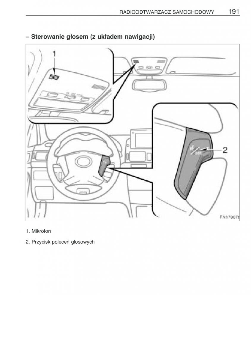 Toyota Avensis II 2 instrukcja obslugi / page 198