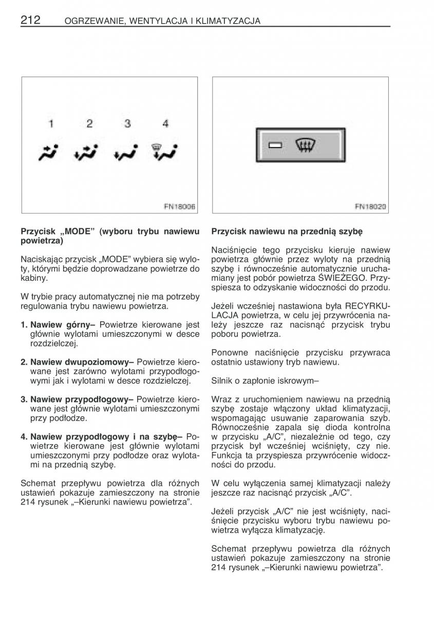 Toyota Avensis II 2 instrukcja obslugi / page 219