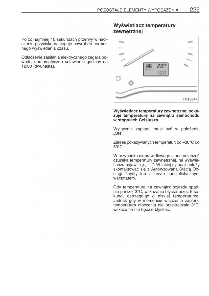 Toyota Avensis II 2 instrukcja obslugi / page 236