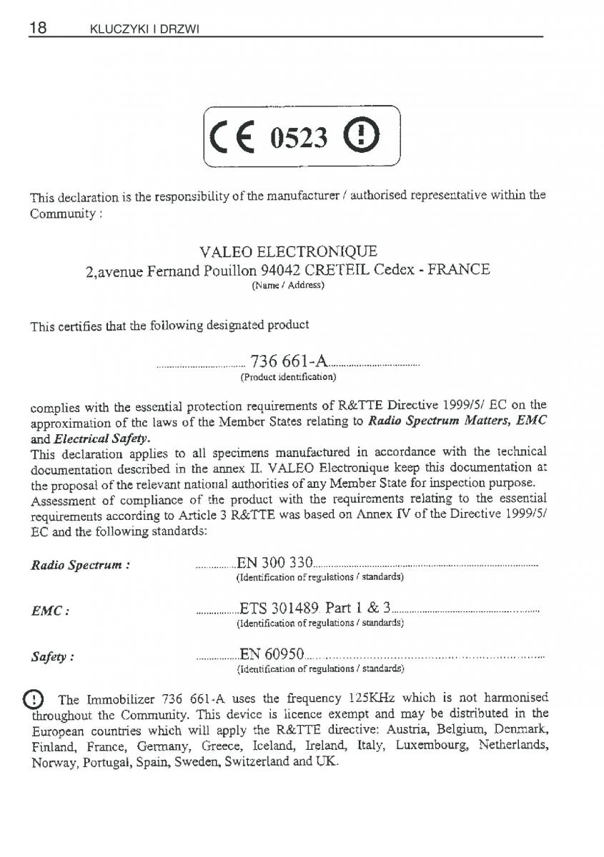 Toyota Avensis II 2 instrukcja obslugi / page 25