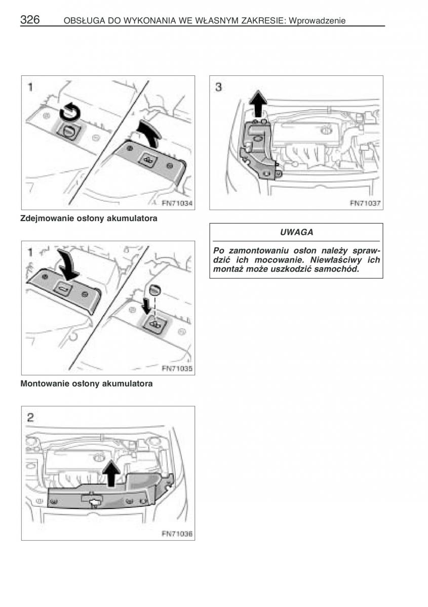 Toyota Avensis II 2 instrukcja obslugi / page 333