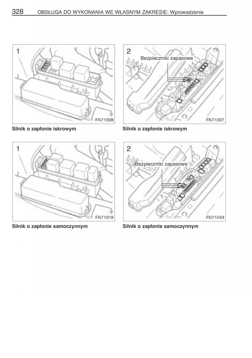 Toyota Avensis II 2 instrukcja obslugi / page 335