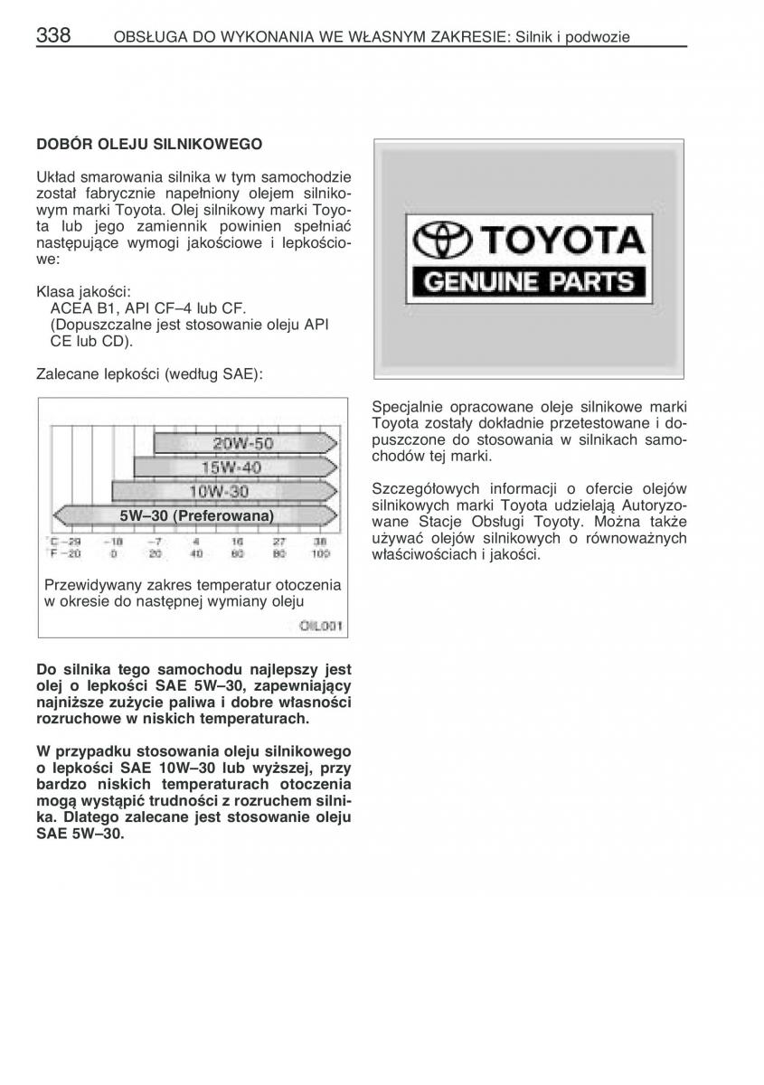 Toyota Avensis II 2 instrukcja obslugi / page 345