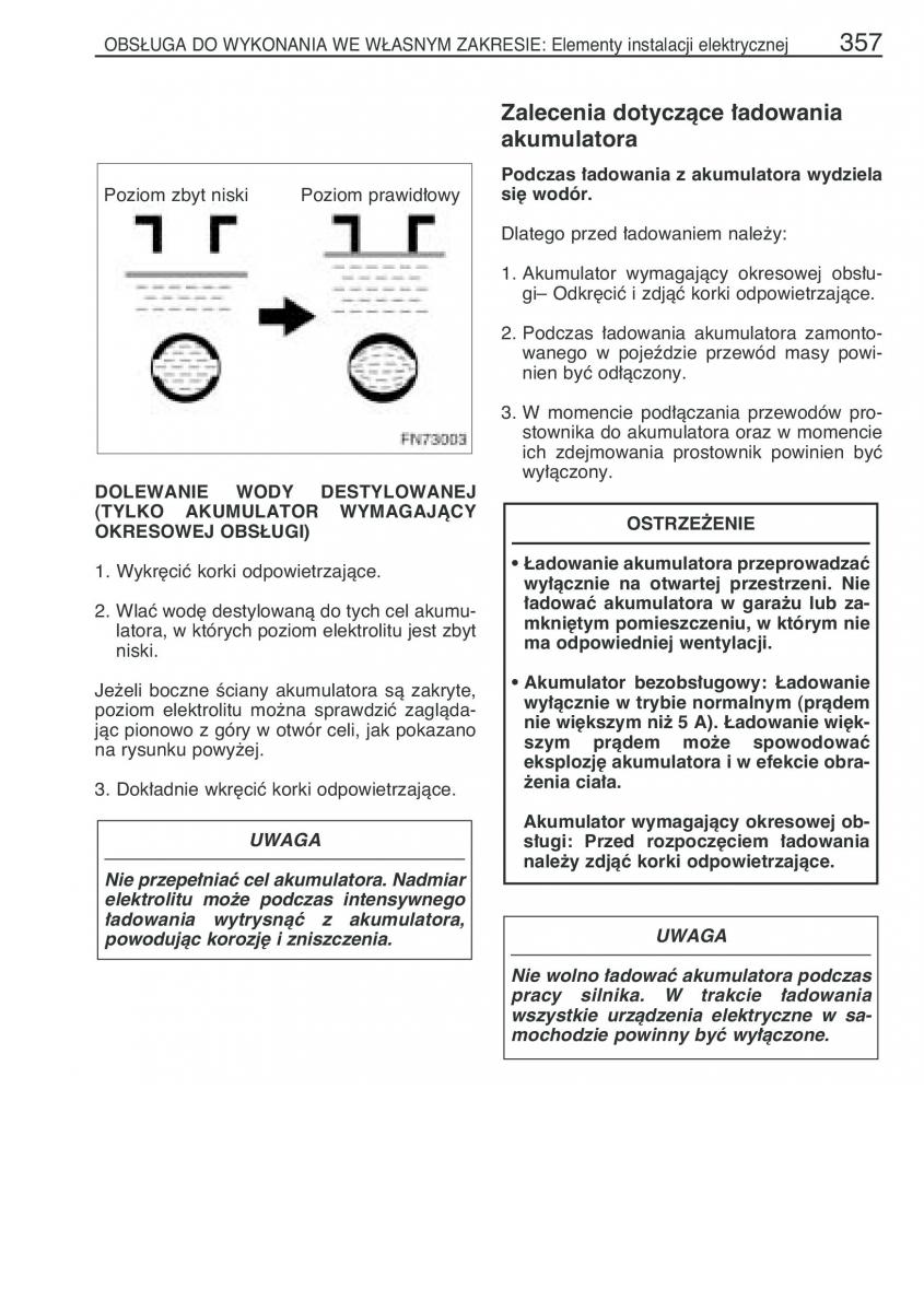 Toyota Avensis II 2 instrukcja obslugi / page 364