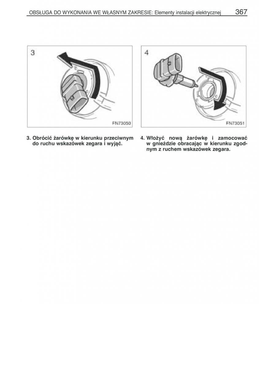 Toyota Avensis II 2 instrukcja obslugi / page 374