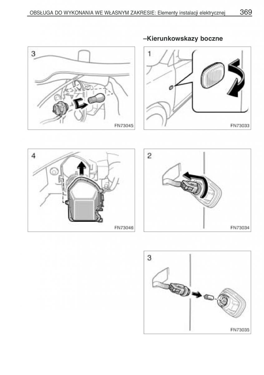 Toyota Avensis II 2 instrukcja obslugi / page 376