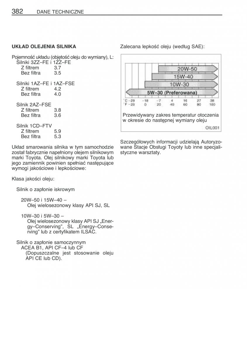 Toyota Avensis II 2 instrukcja obslugi / page 389