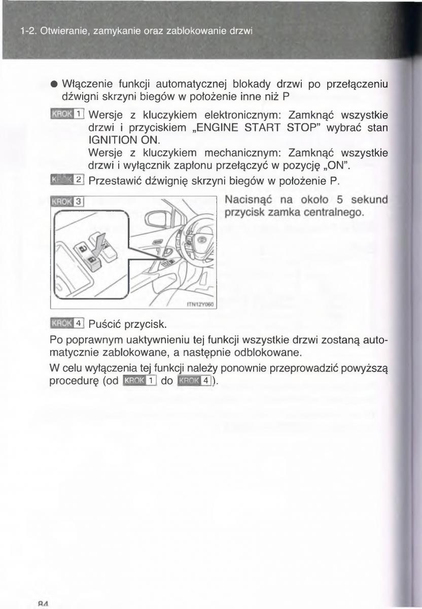 manual  Toyota Avensis III 3 instrukcja czesc1 / page 83