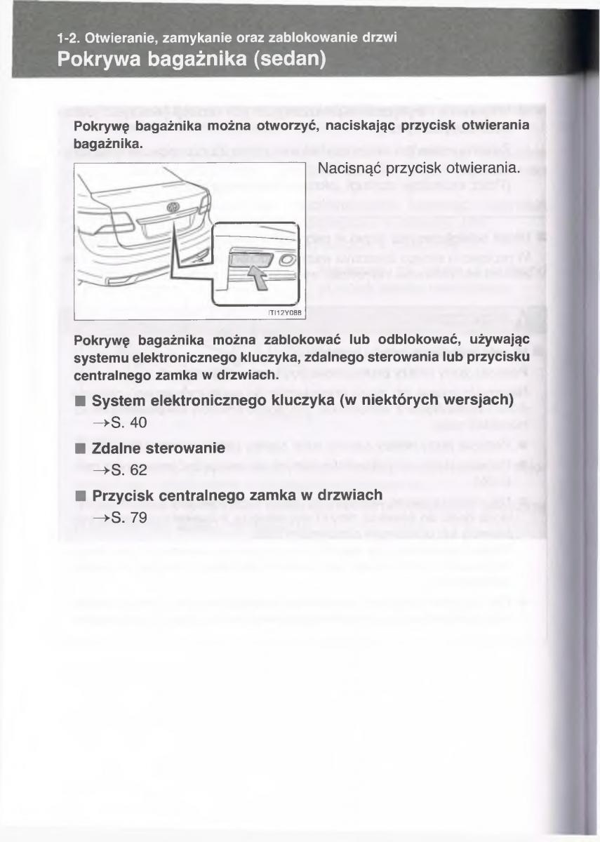 manual  Toyota Avensis III 3 instrukcja czesc1 / page 87