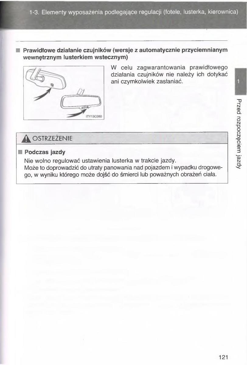 manual  Toyota Avensis III 3 instrukcja czesc1 / page 120