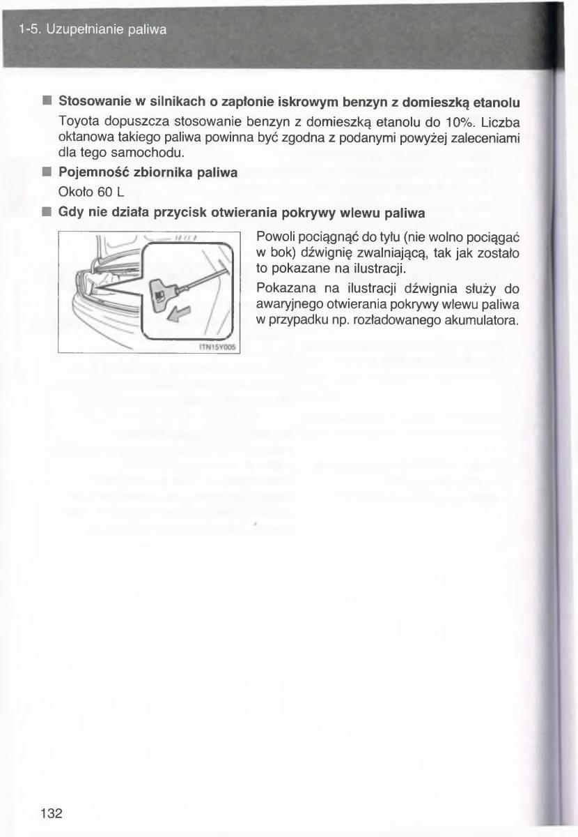 manual  Toyota Avensis III 3 instrukcja czesc1 / page 131