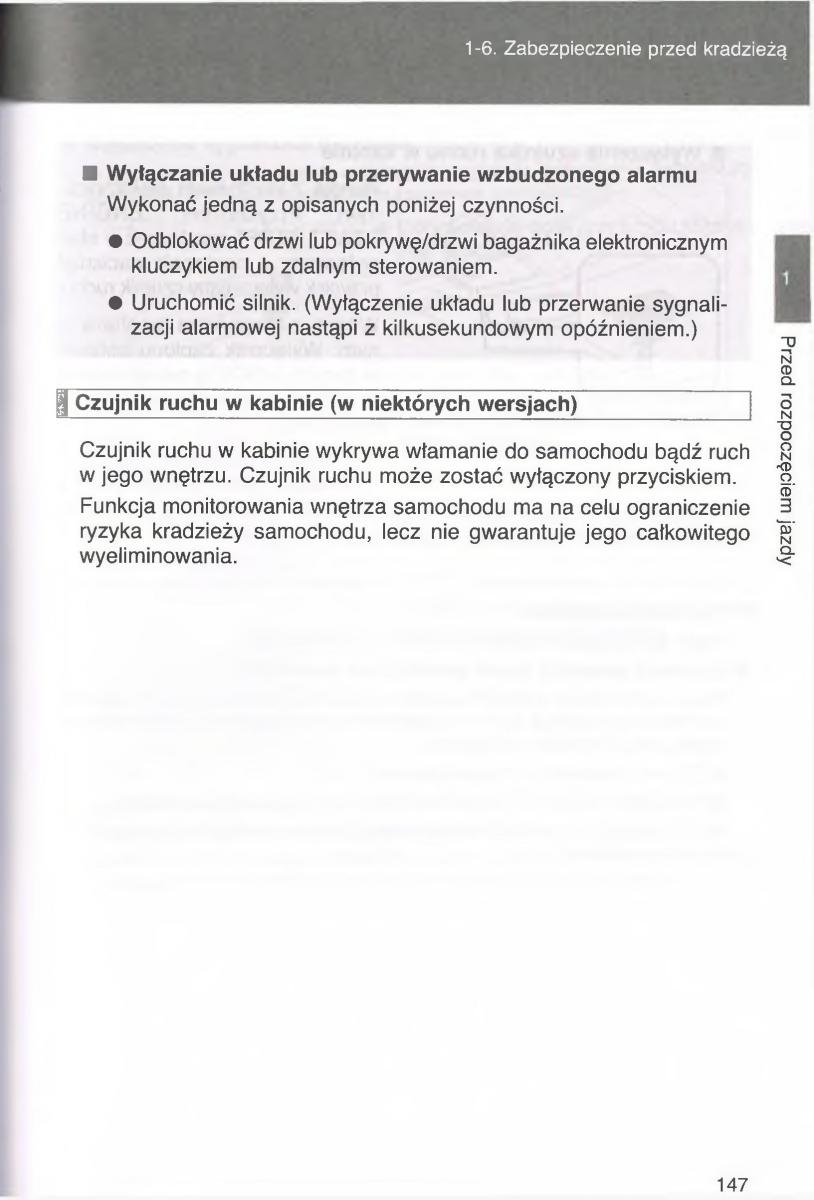 manual  Toyota Avensis III 3 instrukcja czesc1 / page 146