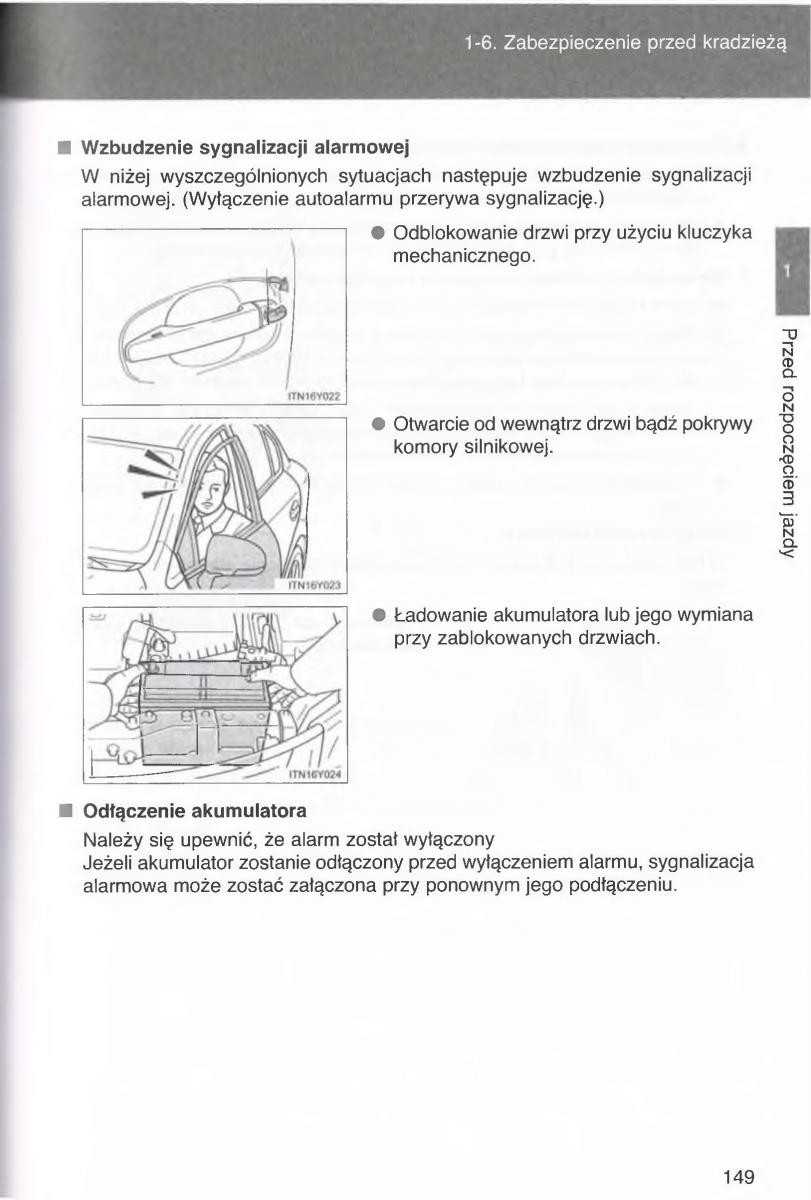 manual  Toyota Avensis III 3 instrukcja czesc1 / page 148