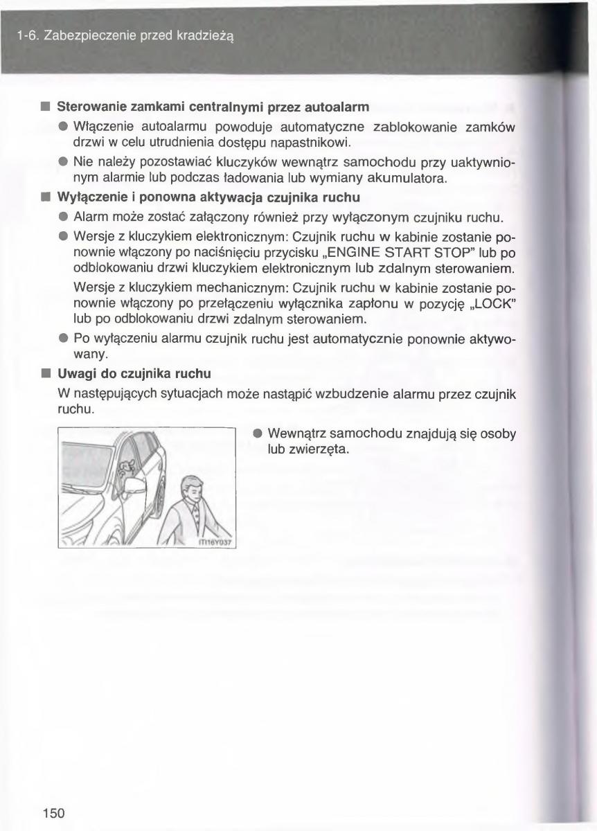 manual  Toyota Avensis III 3 instrukcja czesc1 / page 149