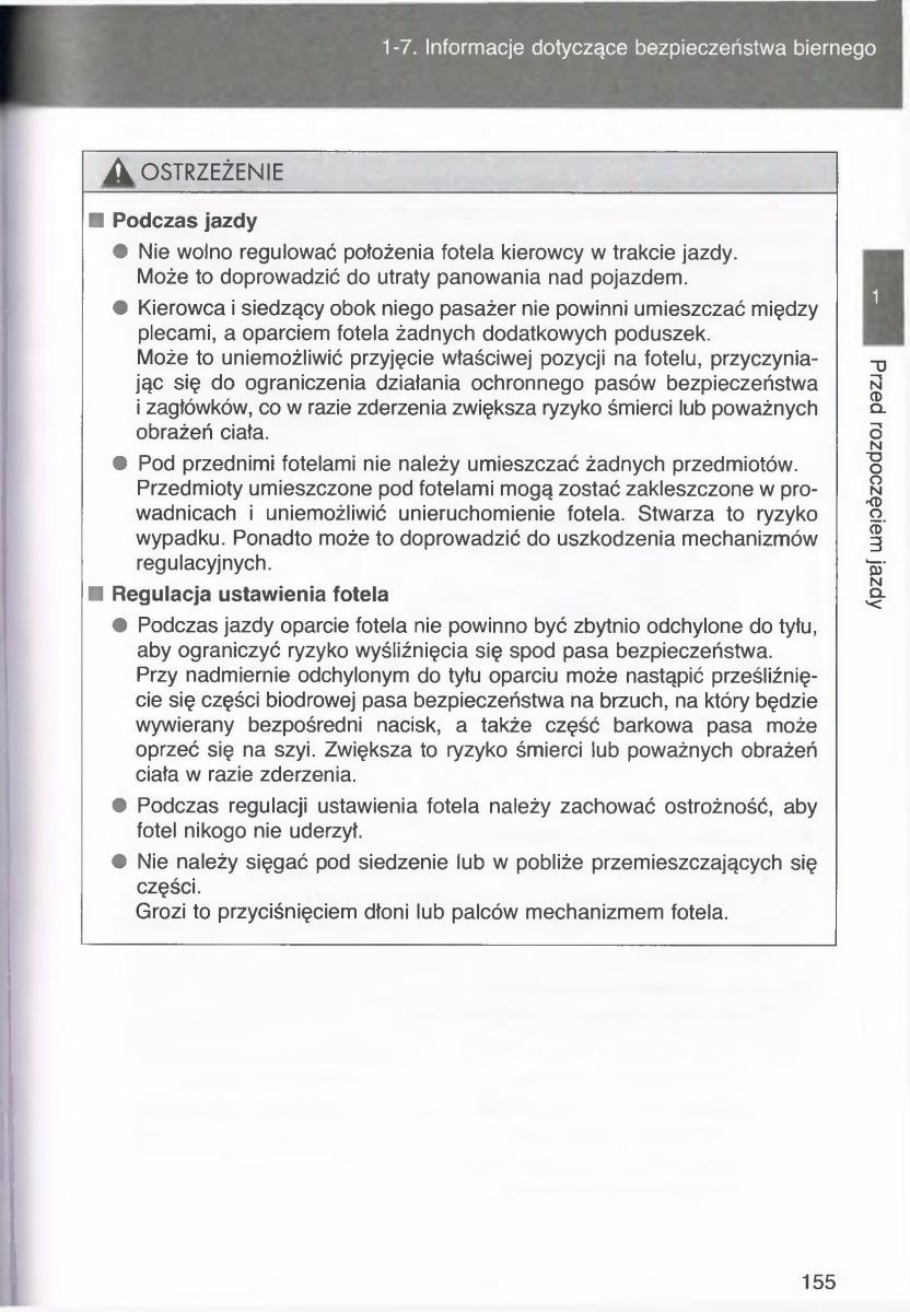 manual  Toyota Avensis III 3 instrukcja czesc1 / page 154