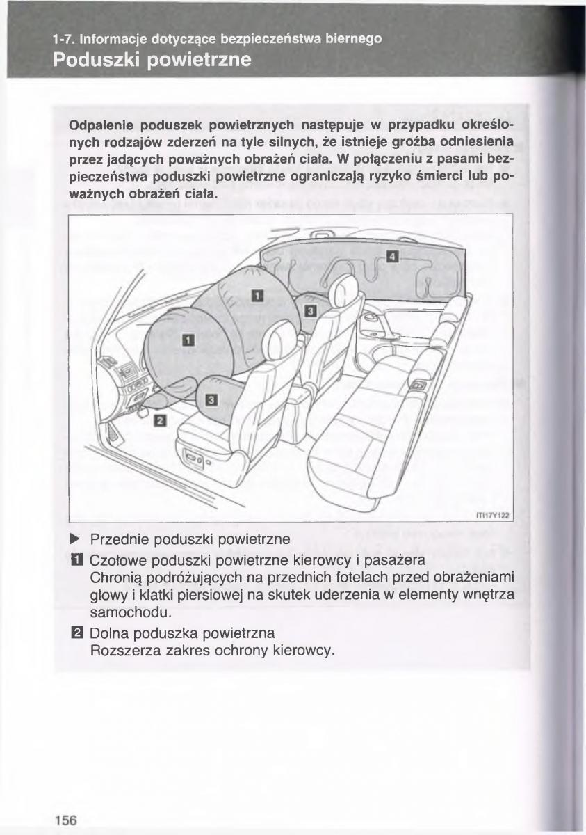 manual  Toyota Avensis III 3 instrukcja czesc1 / page 155