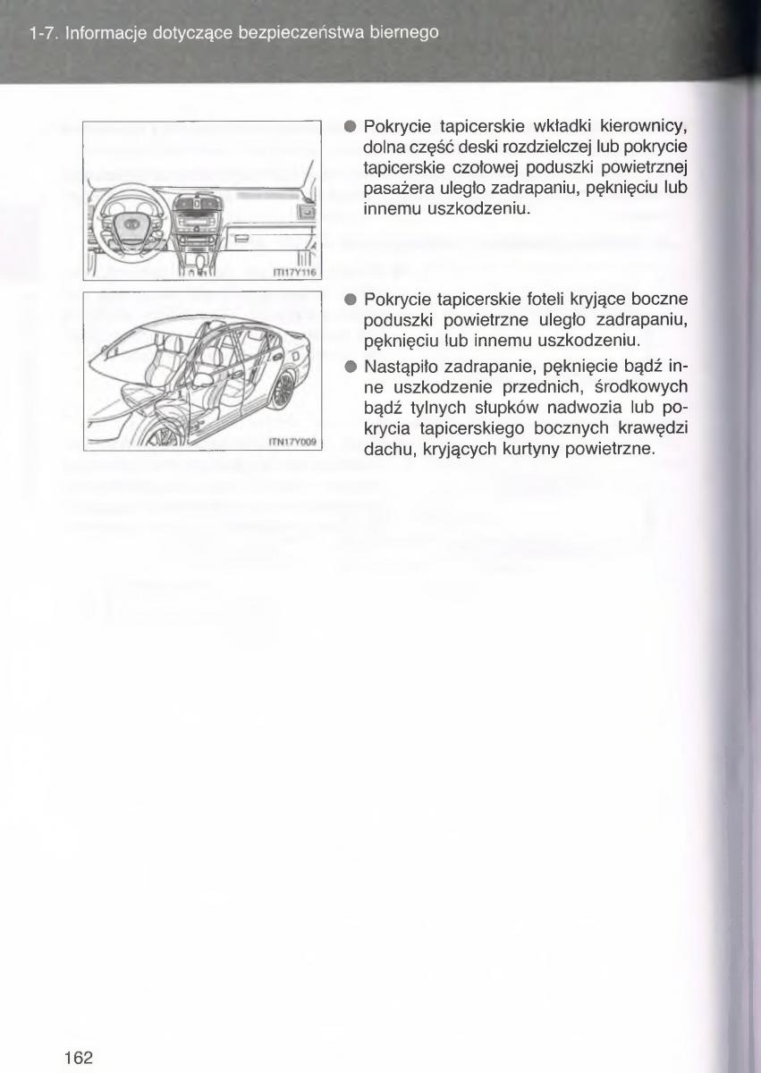 manual  Toyota Avensis III 3 instrukcja czesc1 / page 161