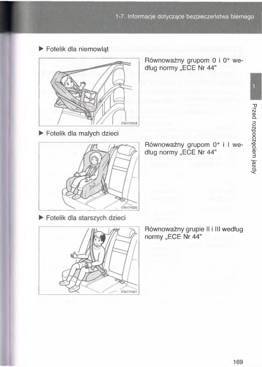 manual  Toyota Avensis III 3 instrukcja czesc1 / page 168