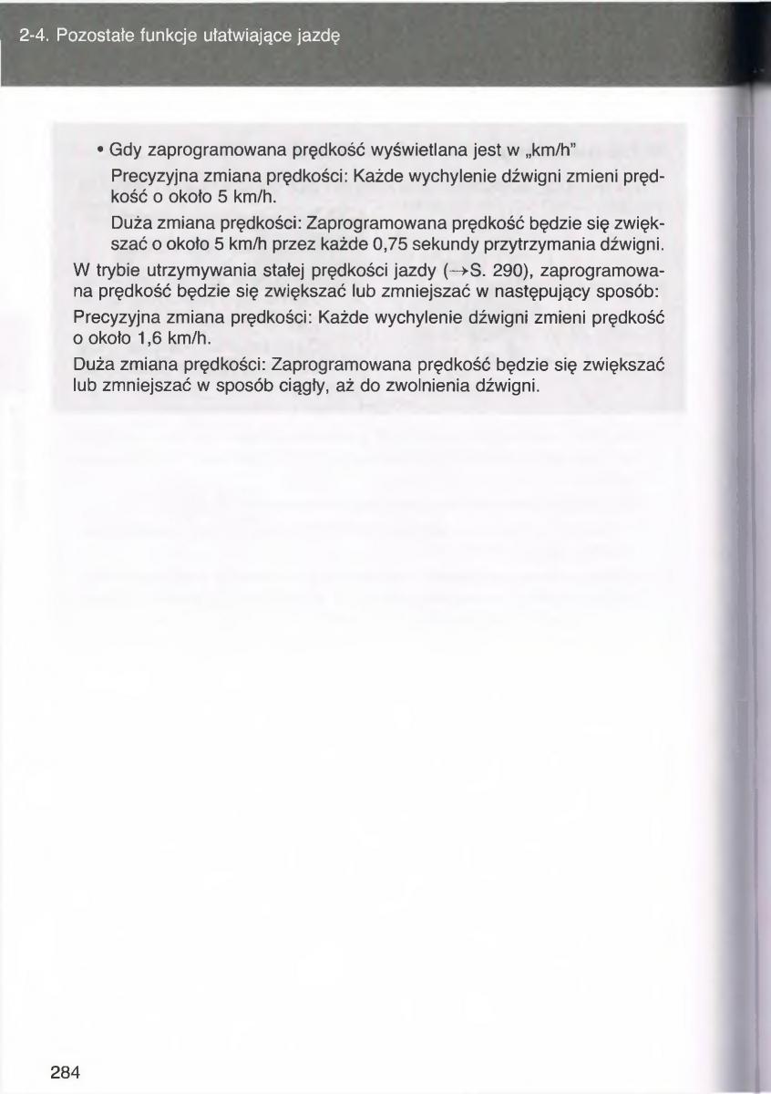 manual  Toyota Avensis III 3 instrukcja czesc1 / page 283