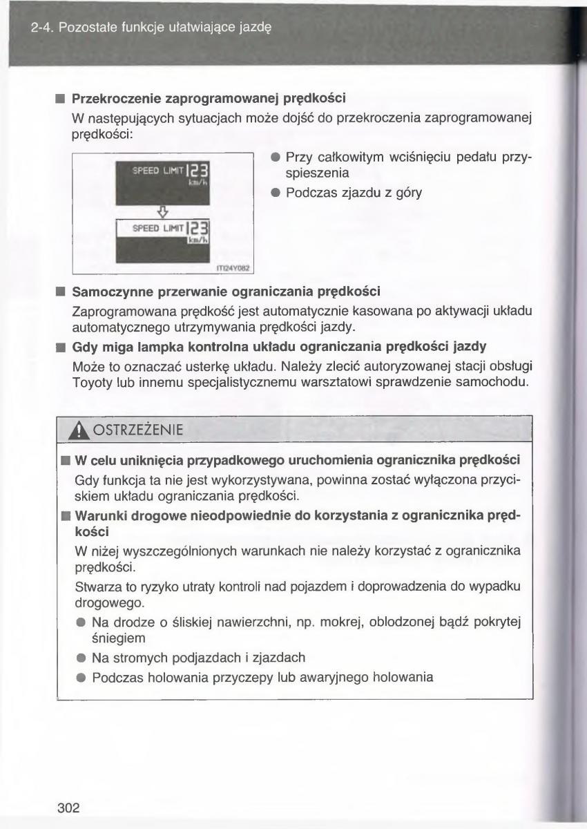 manual  Toyota Avensis III 3 instrukcja czesc1 / page 301