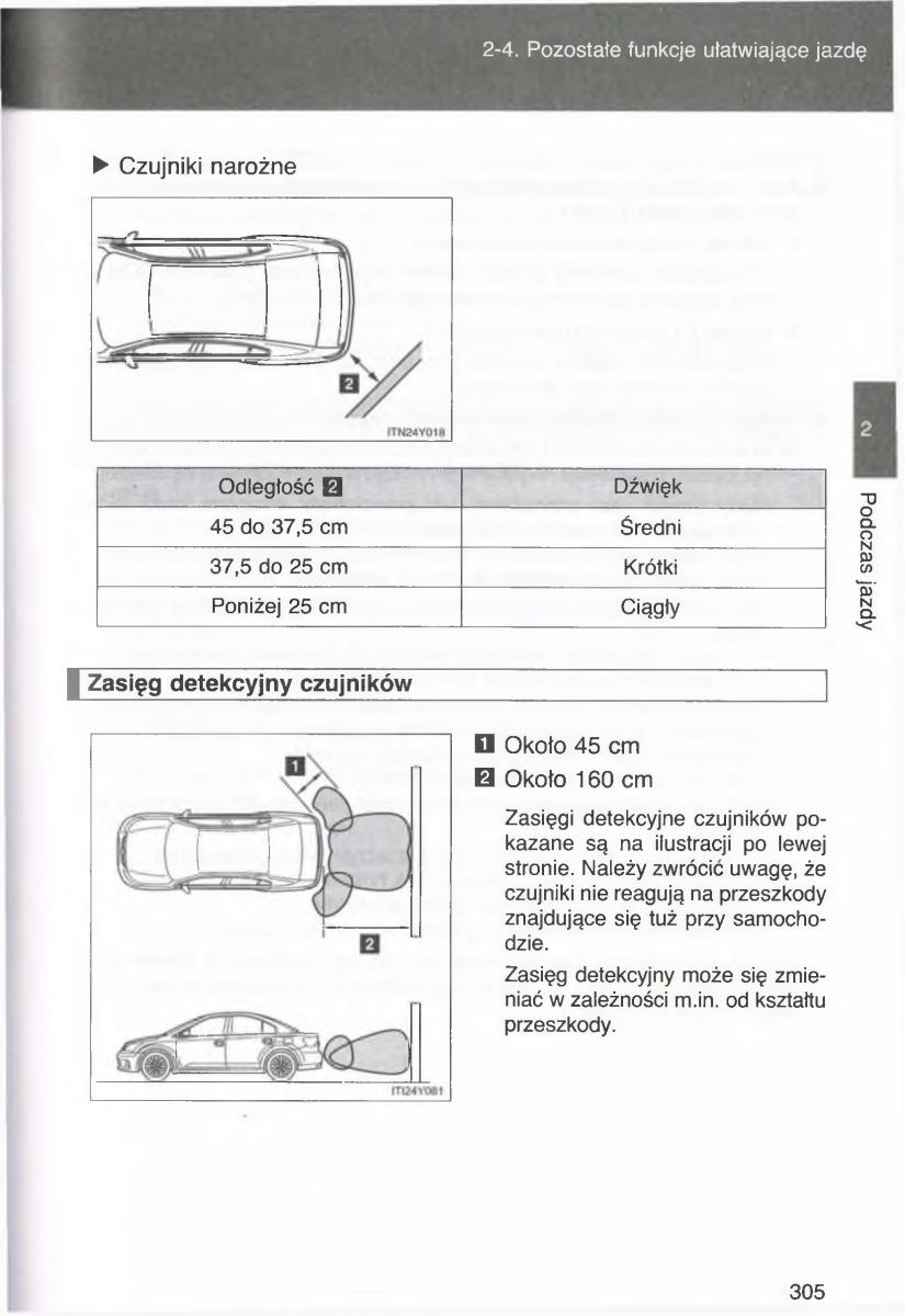 manual  Toyota Avensis III 3 instrukcja czesc1 / page 304