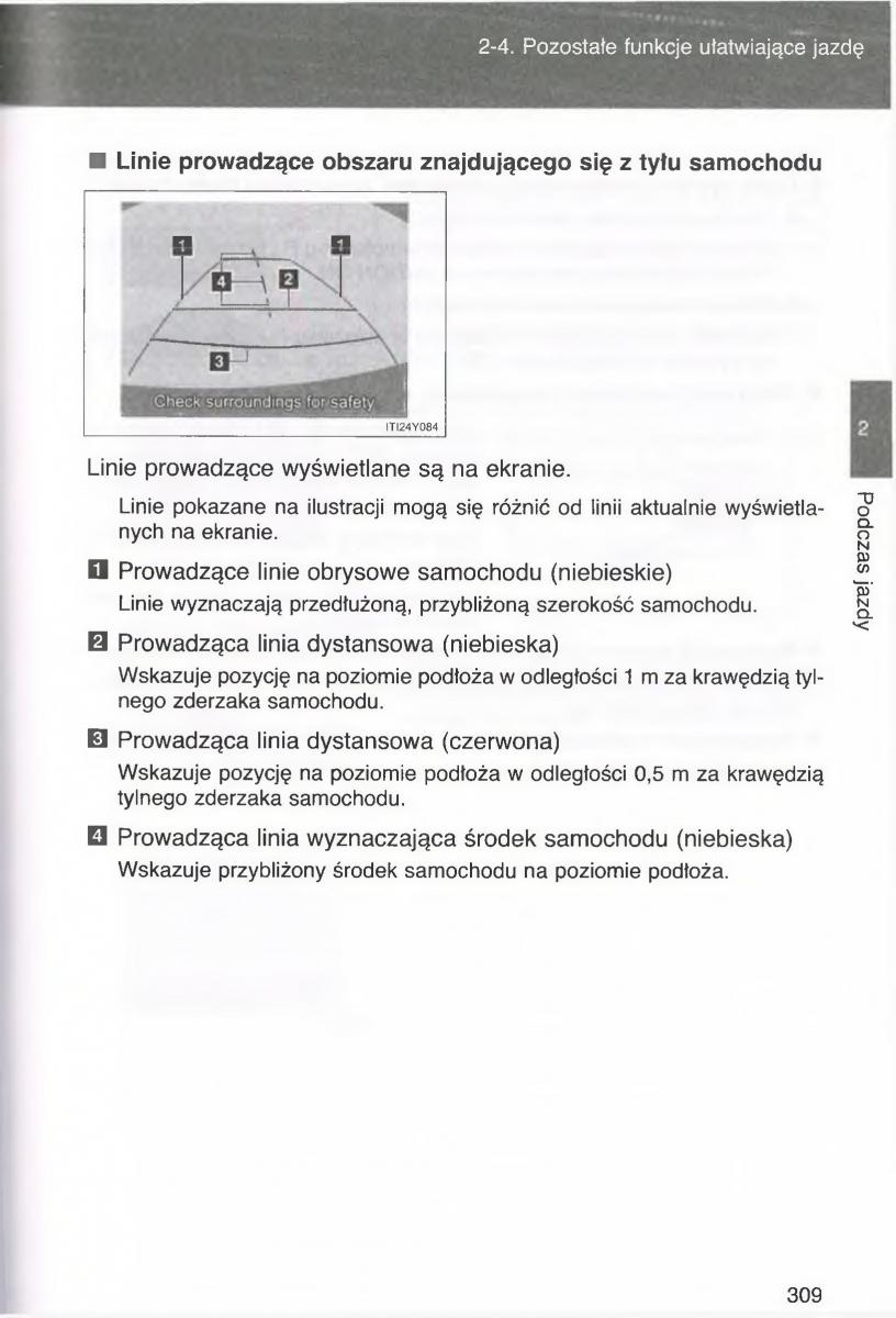 manual  Toyota Avensis III 3 instrukcja czesc1 / page 308