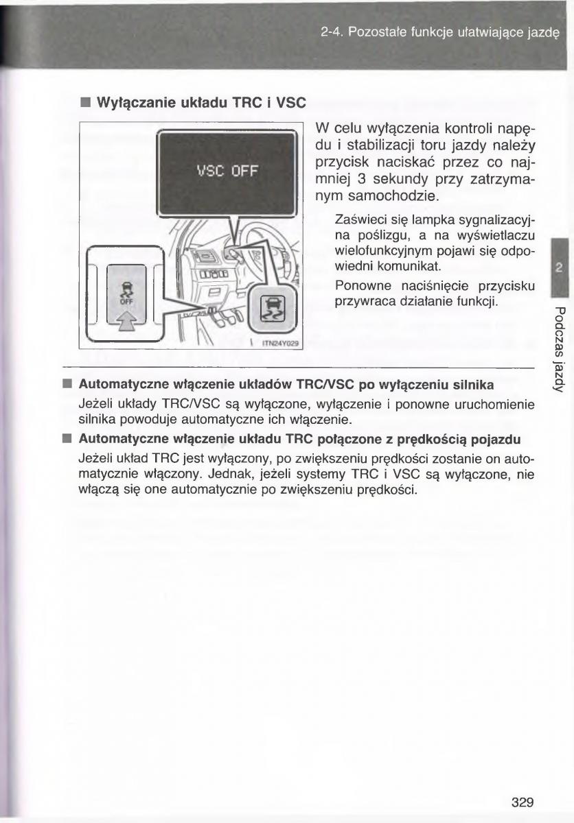 manual  Toyota Avensis III 3 instrukcja czesc1 / page 328