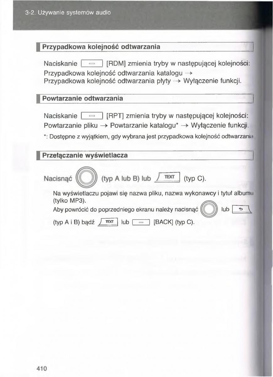 Toyota Avensis III 3 instrukcja obslugi czesc2 / page 55