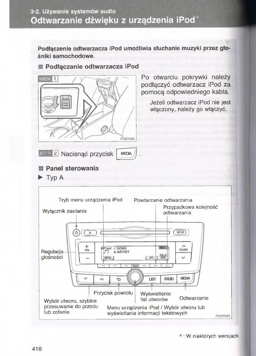 Toyota Avensis III 3 instrukcja obslugi czesc2 / page 61