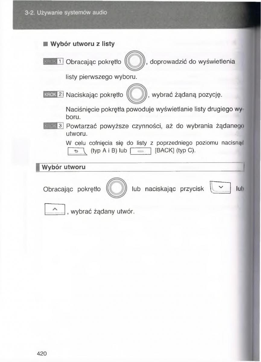 Toyota Avensis III 3 instrukcja obslugi czesc2 / page 65