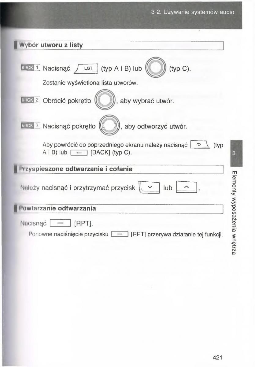 Toyota Avensis III 3 instrukcja obslugi czesc2 / page 66