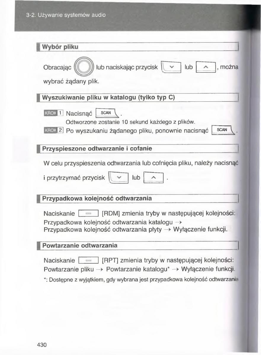 Toyota Avensis III 3 instrukcja obslugi czesc2 / page 75