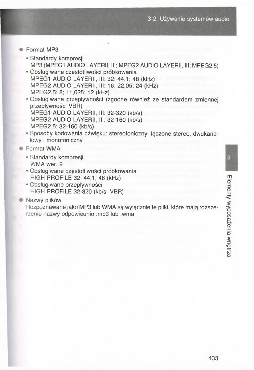 Toyota Avensis III 3 instrukcja obslugi czesc2 / page 78