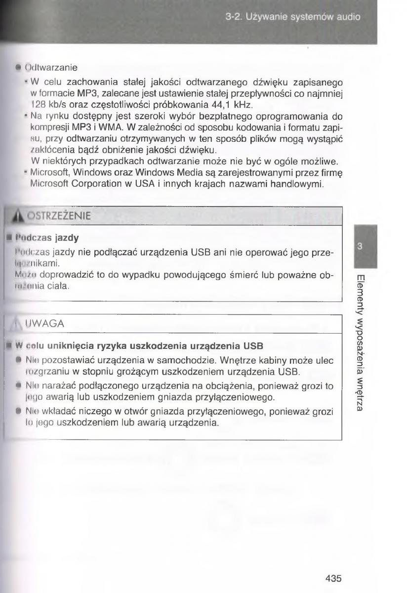 Toyota Avensis III 3 instrukcja obslugi czesc2 / page 80