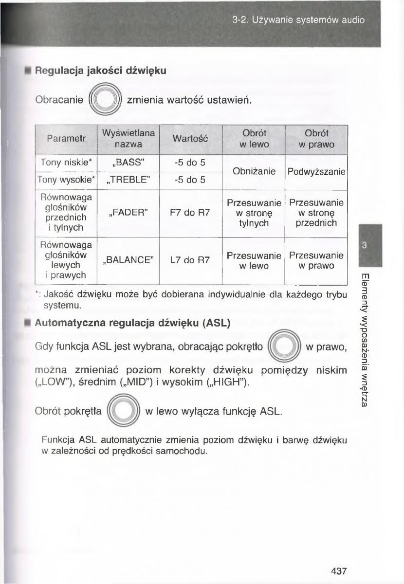 Toyota Avensis III 3 instrukcja obslugi czesc2 / page 82