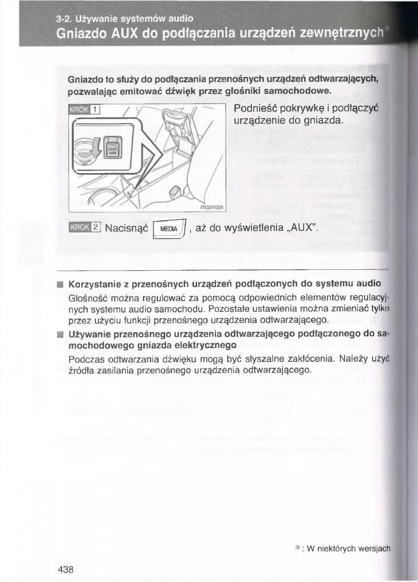 Toyota Avensis III 3 instrukcja obslugi czesc2 / page 83