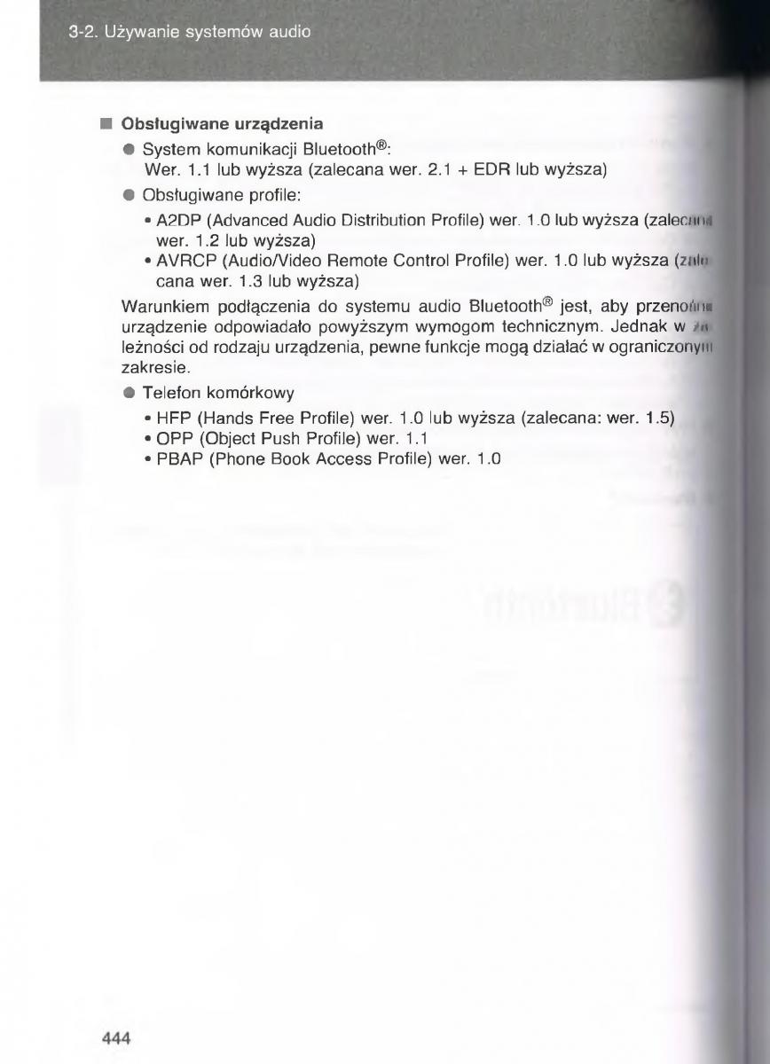 Toyota Avensis III 3 instrukcja obslugi czesc2 / page 89