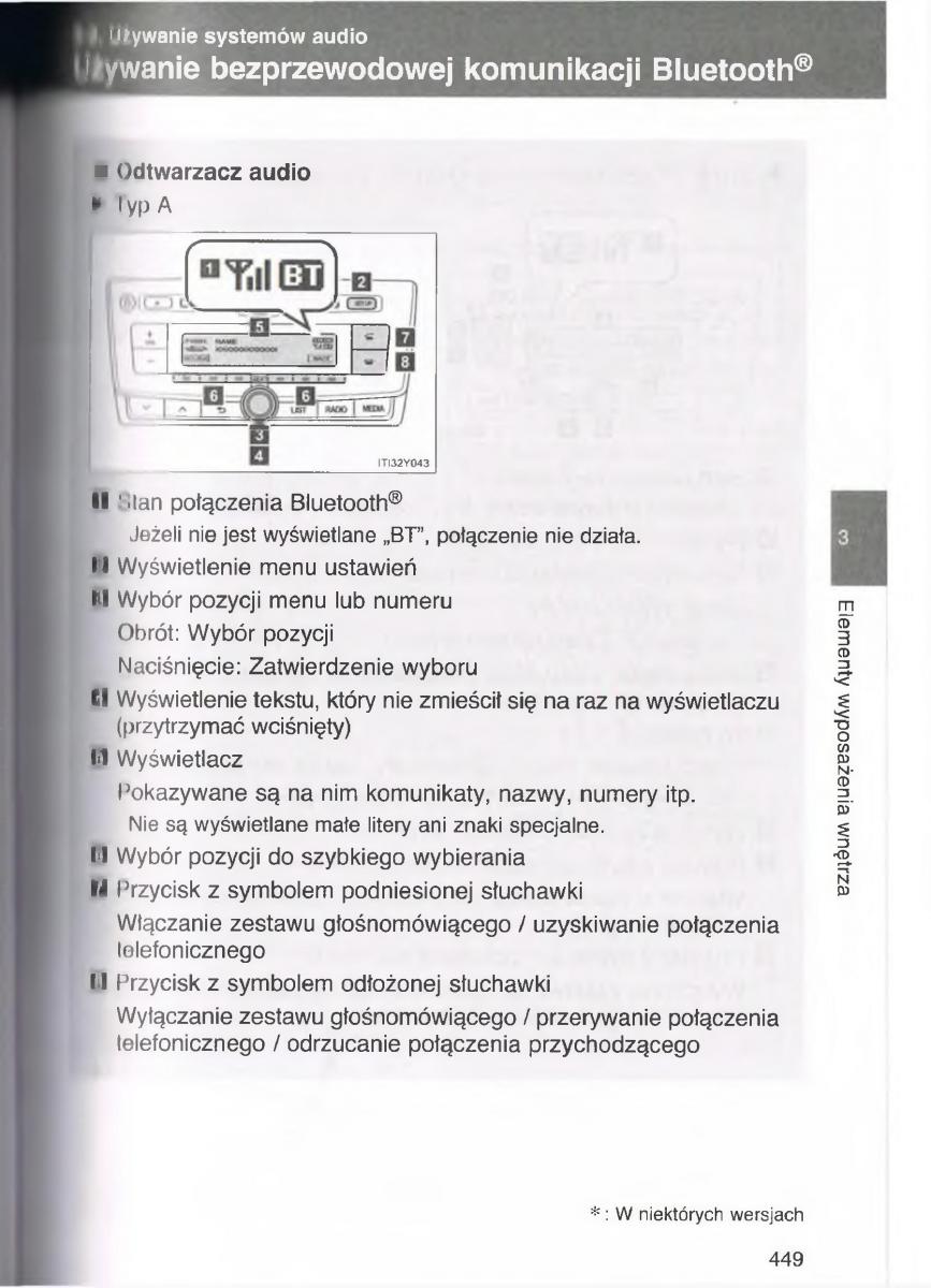 Toyota Avensis III 3 instrukcja obslugi czesc2 / page 94