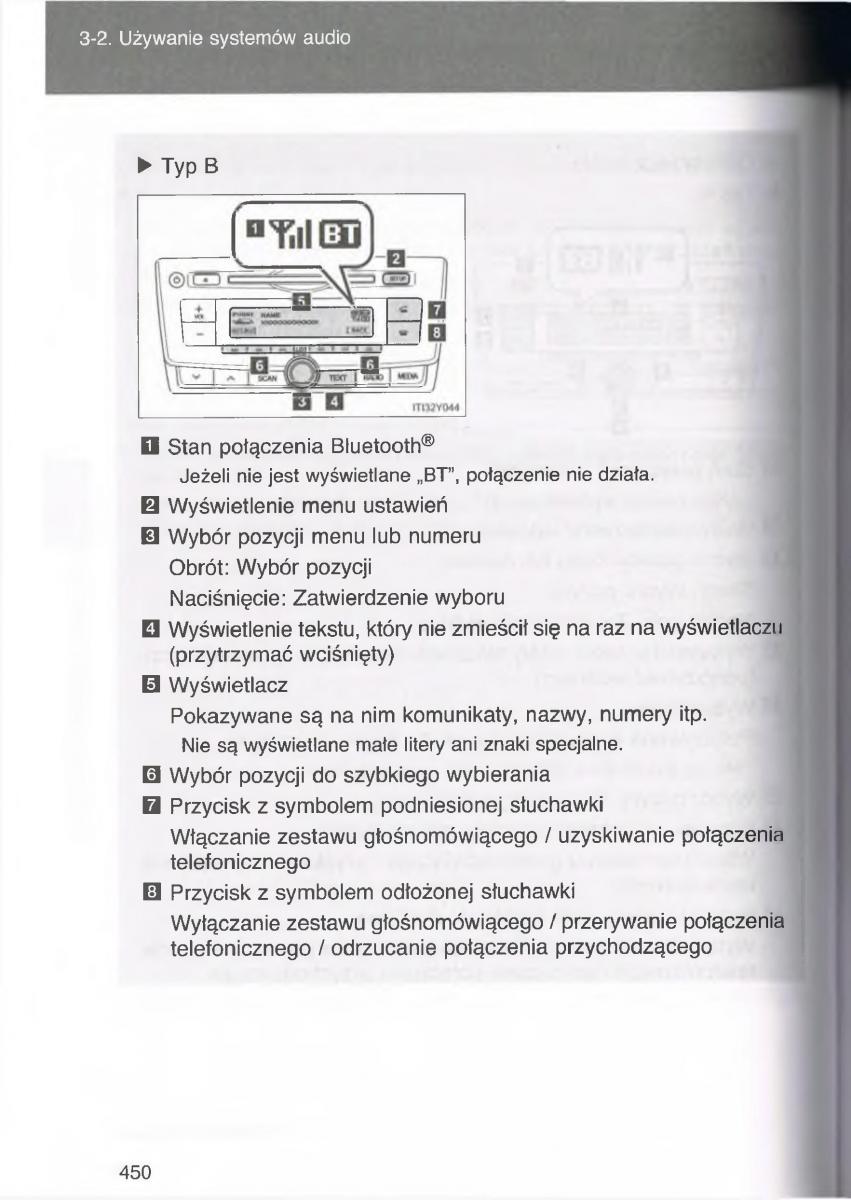 Toyota Avensis III 3 instrukcja obslugi czesc2 / page 95