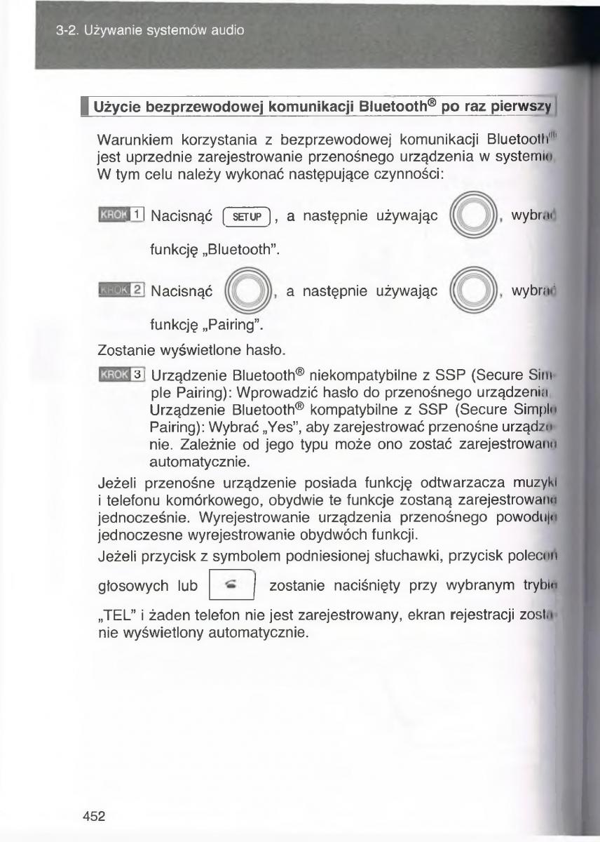 Toyota Avensis III 3 instrukcja obslugi czesc2 / page 97