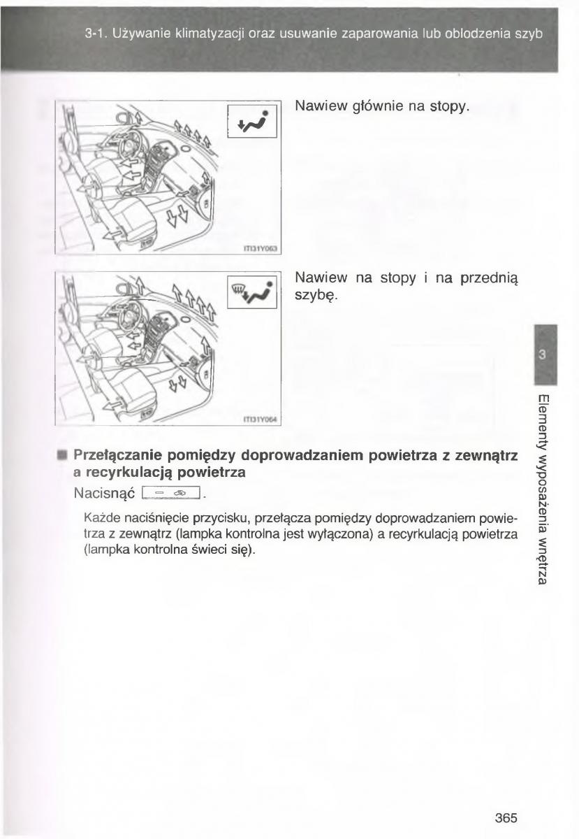 Toyota Avensis III 3 instrukcja obslugi czesc2 / page 10