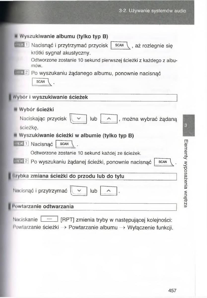 Toyota Avensis III 3 instrukcja obslugi czesc2 / page 102