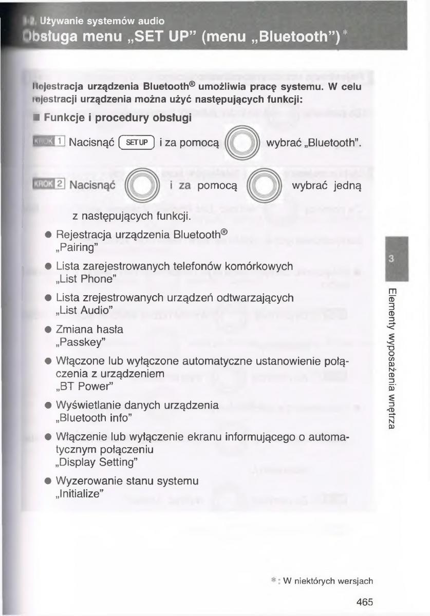 Toyota Avensis III 3 instrukcja obslugi czesc2 / page 110