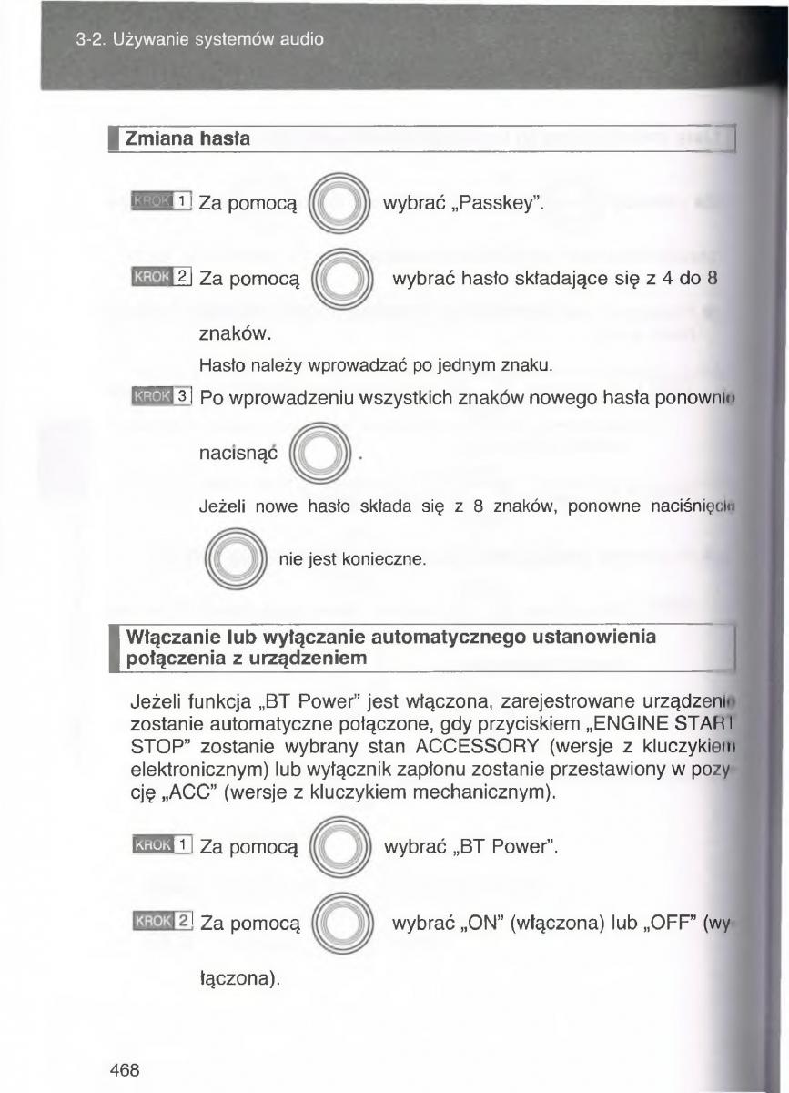 Toyota Avensis III 3 instrukcja obslugi czesc2 / page 113