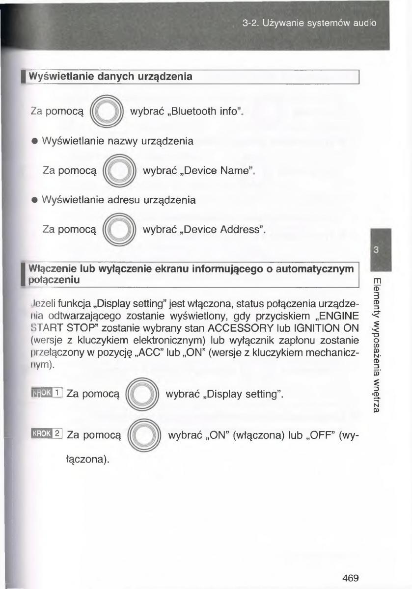 Toyota Avensis III 3 instrukcja obslugi czesc2 / page 114