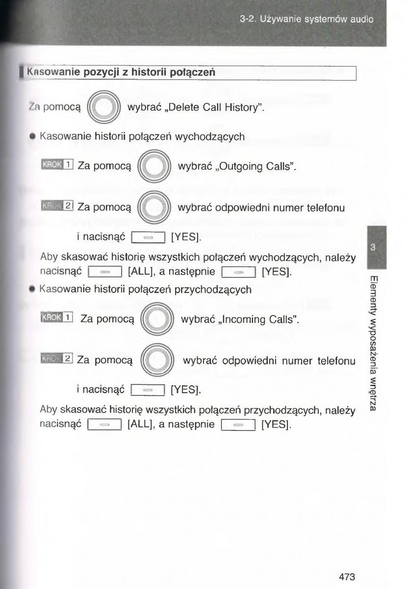 Toyota Avensis III 3 instrukcja obslugi czesc2 / page 118