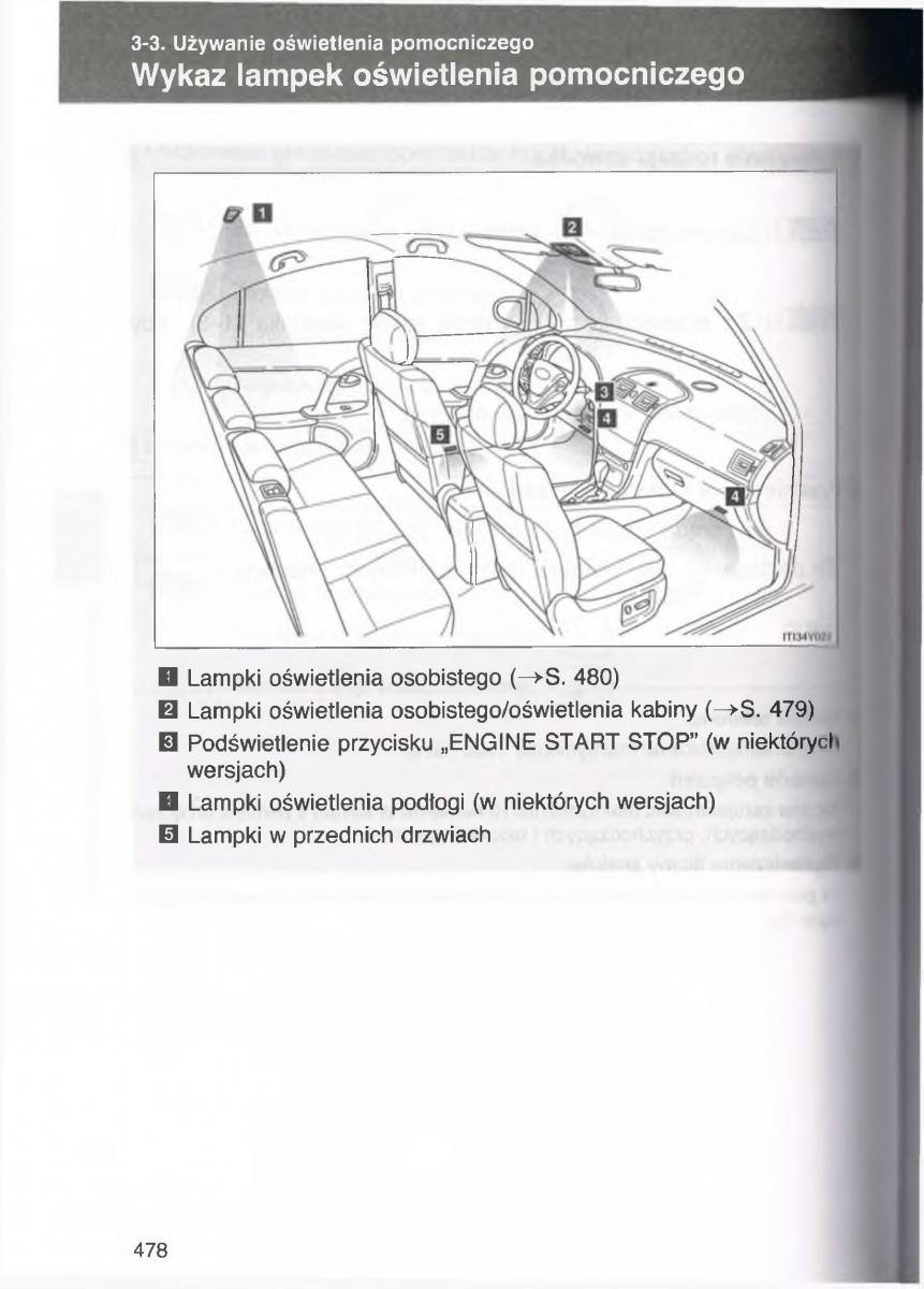 Toyota Avensis III 3 instrukcja obslugi czesc2 / page 123