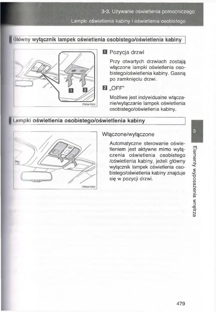 Toyota Avensis III 3 instrukcja obslugi czesc2 / page 124