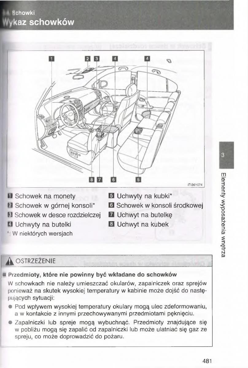 Toyota Avensis III 3 instrukcja obslugi czesc2 / page 126